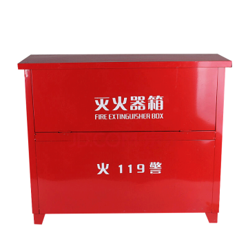 SAFEWARE/安赛瑞 加厚款10#灭火器箱（可装4瓶），72×76×20cm，适于8kg干粉灭火器3kgCO2灭火器，20969