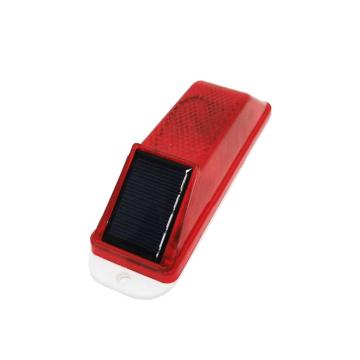 SAFEWARE/安赛瑞 太阳能轮廓标 红色爆闪灯，311402