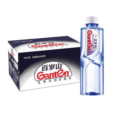 BSS/百岁山 饮用天然矿泉水,348ML*24 箱装