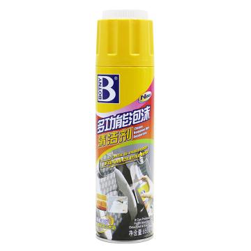 Botny/保赐利 万能泡沫清洗剂,带刷粗罐 ,650ML/瓶