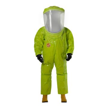 杜邦Dupont 欧标1类防化服，TK554T-M，全封闭内置式连体气密服 黄色