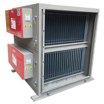 POPULA/九洲普惠 高排静电式油烟净化器,HPF-JD-18,1.1KW,220V,空气阻力<150Pa。含木架包装