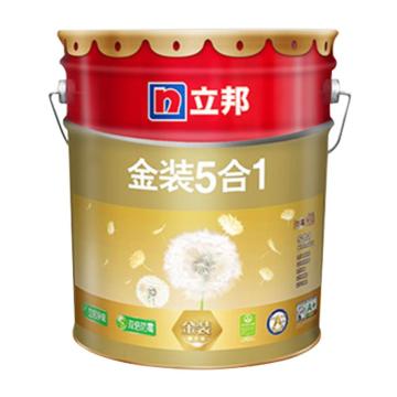 Nippon/立邦 金装五合一,白色,18L/桶