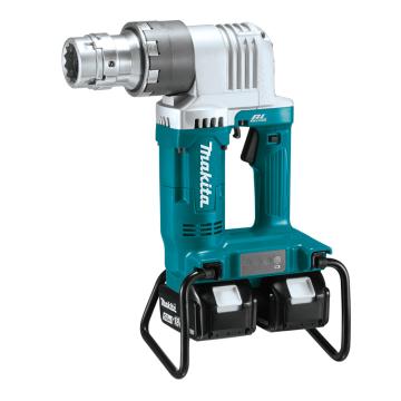 Makita/牧田 充电式扭剪扳手,最大剪切扭矩804Nm,螺栓M16/M20/M22,18V/5.0Ahl两电一充,DWT310PT2