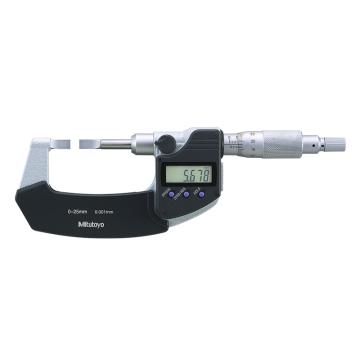 Mitutoyo/三丰 数显叶片千分尺,0-25*0.001mm B型,422-260-30（422-260升级型）,不含第三方检测