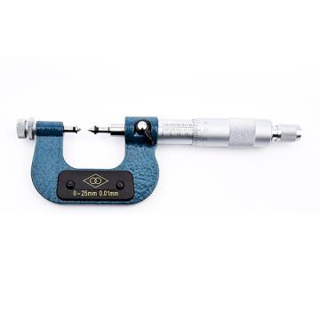 links/哈量 螺纹千分尺 ,0-25mm 0.01mm ,711-01 ,不含第三方检测