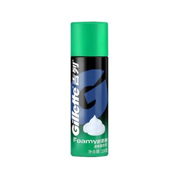 Gillette/吉列 剃须泡酷爽薄荷型 ,210g