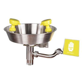 SYSBEL/西斯贝尔 不锈钢壁挂式洗眼器 ,304SS水盆 ,WG7023