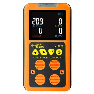 SMART SENSOR/希玛 四合一气体检测仪 ,ST8900