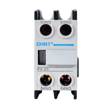 CHINT/正泰 双极辅助触头，F4-20
