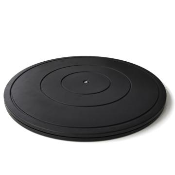 SAFEWARE/安赛瑞 打包转盘，ABS+内部钢珠，黑色，直径40cm，承重约50KG（个），26070