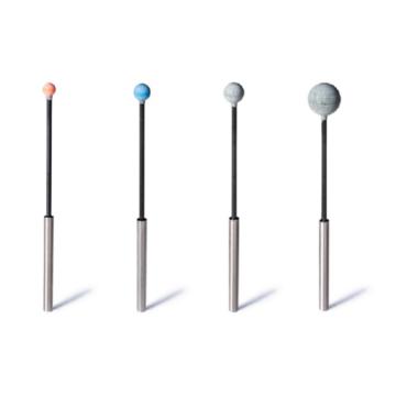 Xebec/锐必克 研磨棒，球形研磨头，灰色，220#，头部直径Φ6mm，CH-PM-6B