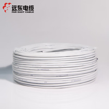 FE/远东 多芯软电线，RVV-5*6mm2 黑色，100米/卷
