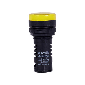 CHINT/正泰 ND16系列信号灯 ,ND16-22D/2 220V 黄